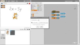 Enkel beräkning av uttryck i Scratch [upl. by Elime]