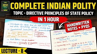 Complete M Laxmikant Summary  Directive Principles Of State Policy  Ep8  UPSC 2025  OnlyIAS [upl. by O'Neil]