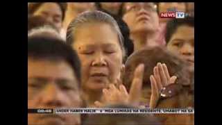 SONA Mga deboto sa Baclaran church sinorpresa ng flash mob bilang bahagi ng anibersaryo ng CCP [upl. by Seely]