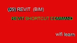 revit mep shortcut command by wifi learn [upl. by Annol564]