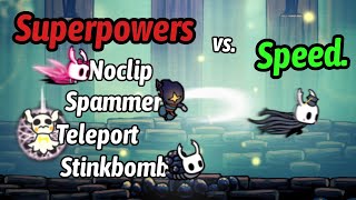 Hollow Knight  Speedrunner vs 4 Hunters with NEW Superpowers [upl. by Esyned]