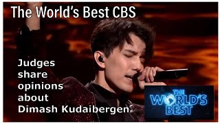 Worlds Best CBS Judges share their opinions about Dimash Kudaibergen and the show [upl. by Hctud738]