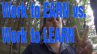 Work to earn vs Work to learn bei der Nebentätigkeit [upl. by Tedmund497]