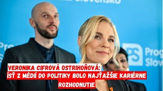 TOTO MUSITE VIDIEŤ Rozhovor s Veronikou Cifrovou Ostrihoňovou [upl. by Nairahcaz]