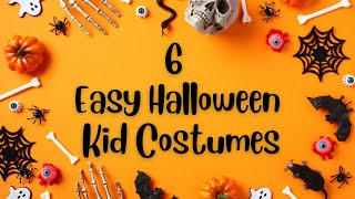 6 Easy DIY Halloween Costumes  DIY Kids Costumes  Halloween Costumes  Playing With Teddy [upl. by Etam]