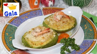 Stuffed Chayote Squash Recipe From Louisiana Or Stuffed Mirliton [upl. by Kosak431]