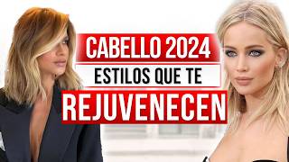 CABELLO 2024 que te QUITARÁ 10 AÑOS de Encima  TODO lo que se USARÁ  2024 Hair Trends [upl. by Esertak531]