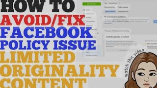 quotFix Facebook Policy Issues Yourself 🎉 A StepbyStep Guide to Regaining Controlquot [upl. by Nylyoj]