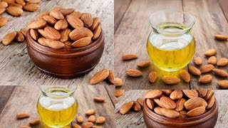 ALMOND OIL  DIY ALMOND OIL FOR HAIR AND SKIN [upl. by Aiuqet]