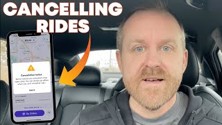 Know THIS When Cancelling UberLyft Rides As A Driver [upl. by Darton860]