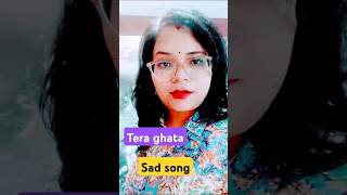 Tera ghata trending viralvideo shortsfeed ytshorts bollywood song music love sad shorts [upl. by Hctub54]