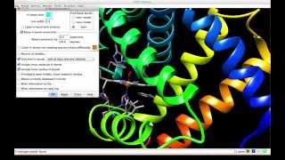 UCSF Chimera Structure Analysis [upl. by Melak187]