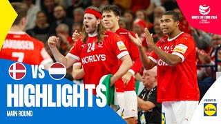 Who can stop them 😳  Denmark vs Netherlands  Highlights  Mens EHF EURO 2024 [upl. by Dorcus]