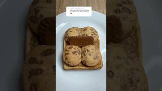 Biscoff cookies on Toast  shorts [upl. by Padget]