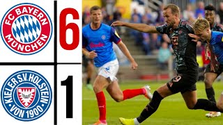 Bayern München vs Holstein Kiel 61 Highlights  bundesliga 202425 harry kane amp jamal musiala [upl. by Aket657]