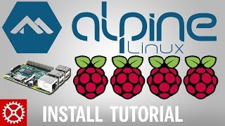 Alpine Linux Raspberry Pi Install [upl. by Ahsened548]