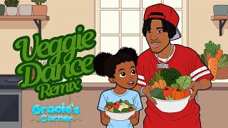 Veggie Dance Remix ft 2Rare  Eating Healthy with Gracie’s Corner  Kids Song  Nursery Rhymes [upl. by Ennaeilsel]