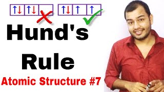 Hunds Rule Atomic Structure 07 Rules for Filling OF Electron Hunds Rule of Maximum Multiplicity [upl. by Rosene]