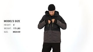 686 Stretch GoreTex Smarty 3In1 Snowboard Jacket Fit Review  Tactics [upl. by Anirual]