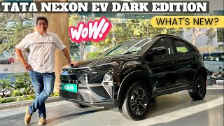 2024 Tata Nexon EV Dark Edition Walkaround  Top Model Empowered Plus LR Dark Version [upl. by Aeli879]