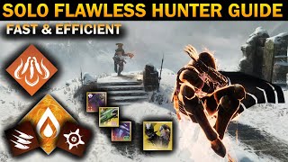 ONE OF THE EASIEST HUNTER BUILDS FOR SOLO FLAWLESS  WARLORDS RUIN [upl. by Nnaeirrac525]