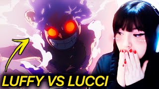 LUFFY VS LUCCI ¿CAPÍTULO DEL AÑO  ONE PIECE 1100 REACCIÓN  REACTION [upl. by Kazue]