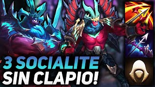 ASSASSIN CLAPIO CARRY WITH 3 SOCIALITE GIGABUFFS  Teamfight Tactics Patch 1124 [upl. by Zanze]