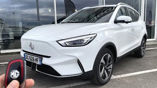 MG ZS EV Facelift 2023 Luxury  Visual Review Exterior Interior amp Infotainment [upl. by Curhan99]