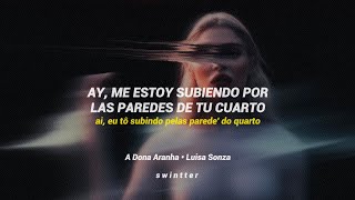 Luisa Sonza  A Dona Aranha Letra  Español [upl. by Ttelrats397]