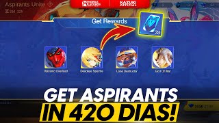 HOW TO GET 1 ASPIRANTS AND 3 COLLECTOREPICS IN 420 DIAMONDS [upl. by Shanna]