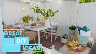 Boho Springs Garden Makeover  GARDEN  Great Home Ideas [upl. by Frayne317]