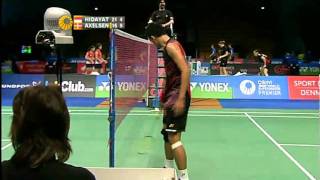 R16  MS  Taufik Hidayat vs Viktor Axelsen  2011 Yonex Denmark Open [upl. by Akoek]