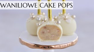 Waniliowe cake Pops z chrupiącymi kuleczkami [upl. by Gerbold]