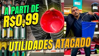 🚨R100🚨 Utilidades Atacado Produtos para o Lar com Preços Imbatíveis [upl. by Shanna]