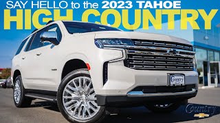 Check Out the NEW HIGH COUNTRY Chevy Tahoe SUV [upl. by Crooks932]