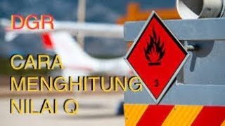 Dangerous goods  Cara menghitung Nilai Q QValue [upl. by Trovillion]