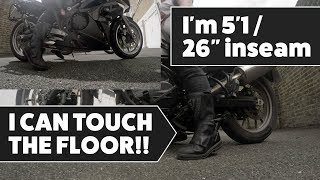 Lowered ER6F vs Factory Low BMW F700GS [upl. by Marsden]