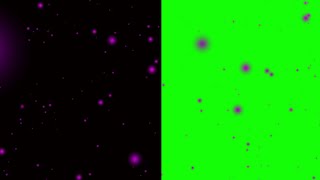 Purple particles green screen  No copyright [upl. by Aelsel192]