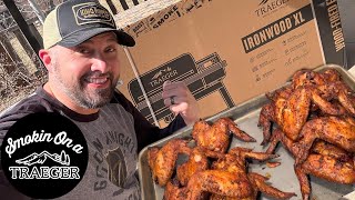 Traeger Ironwood XL Unboxing Assembly and First Cook [upl. by Adalie]