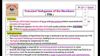 Transient tachypnea of newborn  TTN [upl. by Aisats]