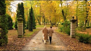 CHODŹ Z NAMI NA JESIENNY SPACER PO PARKU W PAŁACU 🍂🏰 RELAXING AUTUMN WALK 4K [upl. by Thordis]