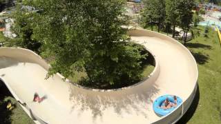 Ski Bromont Water Park  Summer 2015 [upl. by Laundes481]