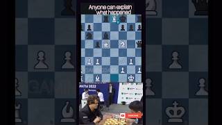 Magnus Carlsen reacts 😹 Incredible Comeback video chess magnuscarlsen [upl. by Elle156]