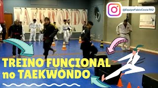 TREINO FUNCIONAL no TAEKWONDO para iniciantes [upl. by Osrit]