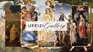 UFFIZI GALLERY TOUR  FLORENCE ITALY 2024 [upl. by Nylidnam]