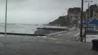 Tempête Wimereux [upl. by Ecyak]