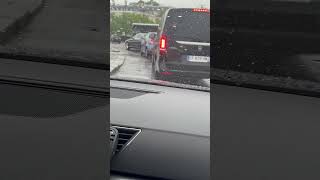 Driving around the Arc de Triomphe Roundabout in Paris France [upl. by Samal723]