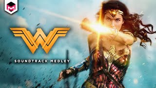 Wonder Woman  Hans Zimmer Rupert GregsonWilliams Soundtrack Medley [upl. by Herzberg494]