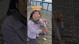 Pakain mo sa Dolphin fishing fisherman fishinglife beachlife [upl. by Avehsile]