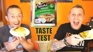 Applewood Smoked Vegan Cheese Taste Test  Is This The Best Vegan Cheese [upl. by Konstantin687]